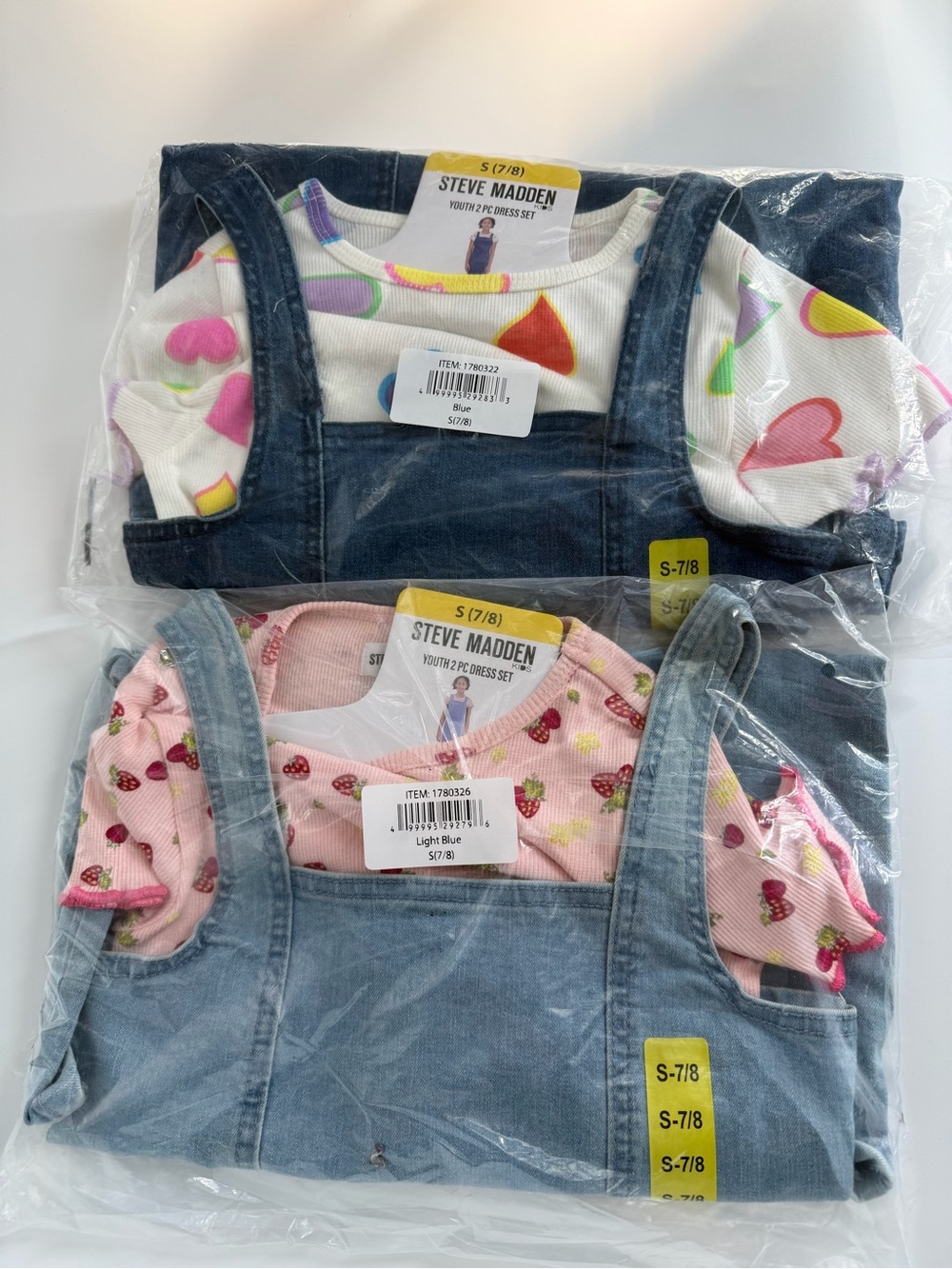 2 pack girl dress Steve Madden size S 7/8